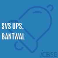 Svs Ups, Bantwal School Logo
