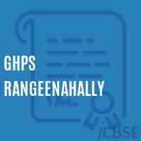 Ghps Rangeenahally Middle School Logo