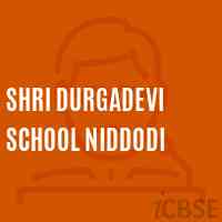 Shri Durgadevi School Niddodi Logo