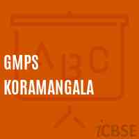 Gmps Koramangala Middle School Logo