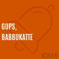 Gups, Babbukatte Middle School Logo