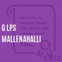 G Lps Mallenahalli Primary School Logo