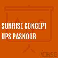 Sunrise Concept Ups Pasnoor Middle School Logo