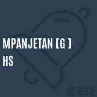 Mpanjetan [G ] Hs Secondary School Logo