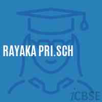Rayaka Pri.Sch Middle School Logo