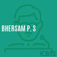 Bhersam P. S Middle School Logo