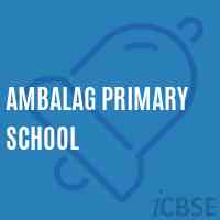 Ambalag Primary School Logo