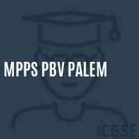 Mpps Pbv Palem Primary School Logo