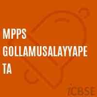 Mpps Gollamusalayyapeta Primary School Logo