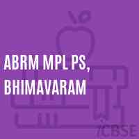 Abrm Mpl Ps, Bhimavaram Primary School Logo