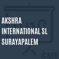 Akshra International Sl Surayapalem Middle School Logo