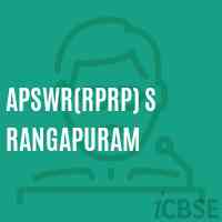 Apswr(Rprp) S Rangapuram Secondary School Logo