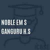Noble Em S Ganguru H.S Secondary School Logo