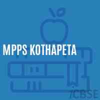 Mpps Kothapeta Primary School Logo