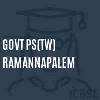 Govt Ps(Tw) Ramannapalem Primary School Logo