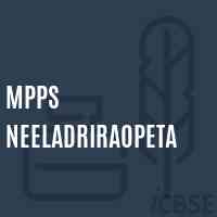 Mpps Neeladriraopeta Primary School Logo