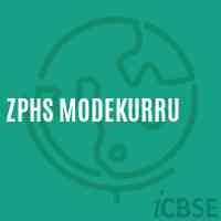 Zphs Modekurru Secondary School Logo