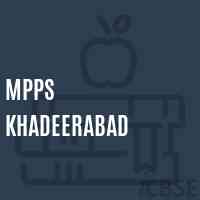 Mpps Khadeerabad Primary School Logo