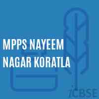 Mpps Nayeem Nagar Koratla Primary School Logo
