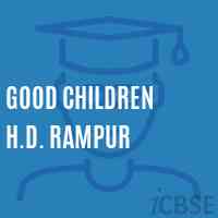 Good Children H.D. Rampur Primary School Logo