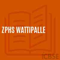 Zphs Wattipalle Secondary School Logo