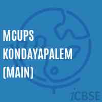 Mcups Kondayapalem (Main) Middle School Logo