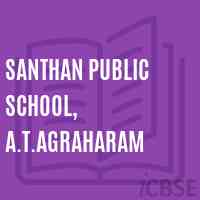 Santhan Public School, A.T.Agraharam Logo