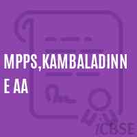 Mpps,Kambaladinne Aa Primary School Logo