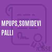 Mpups,Somidevi Palli Middle School Logo