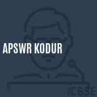 Apswr Kodur High School Logo
