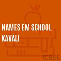 Names Em School Kavali Logo