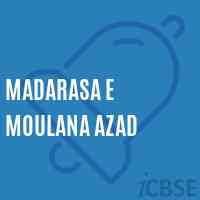 Madarasa E Moulana Azad Primary School Logo