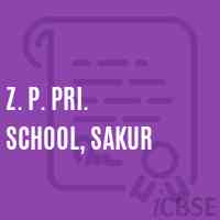 Z. P. Pri. School, Sakur Logo