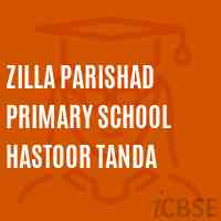 Zilla Parishad Primary School Hastoor Tanda Logo