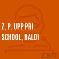 Z. P. Upp Pri. School, Baldi Logo