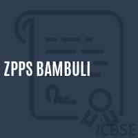 Zpps Bambuli Middle School Logo