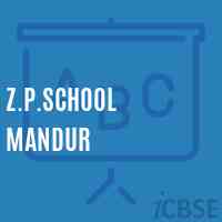 Z.P.School Mandur Logo