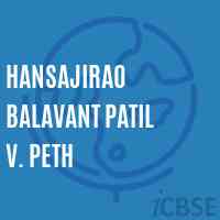 Hansajirao Balavant Patil V. Peth Secondary School Logo
