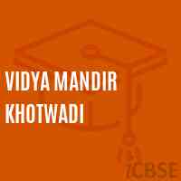 Vidya Mandir Khotwadi Middle School Logo