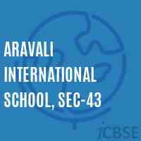 Aravali International School, Sec-43 Logo