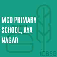 MCD Primary School, Aya Nagar Logo