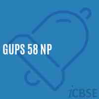 Gups 58 Np Middle School Logo