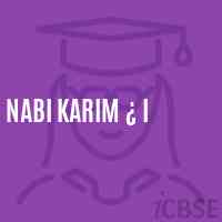 Nabi Karim ¿ I Primary School Logo