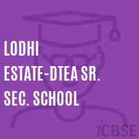 Lodhi Estate-DTEA Sr. Sec. School Logo