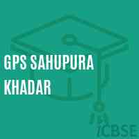 Gps Sahupura Khadar Primary School Logo