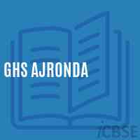 Ghs Ajronda Secondary School Logo