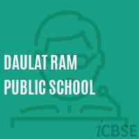 Daulat Ram Public School Logo
