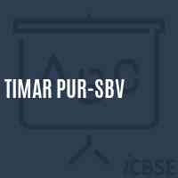 Timar Pur-SBV Senior Secondary School Logo