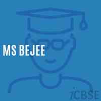 Ms Bejee Middle School Logo