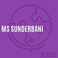Ms Sunderbani Middle School Logo